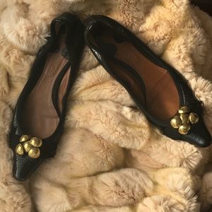 Chloe Embellished Pointed Toe Flats